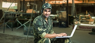 Why online degrees are a right fit for defense personnel