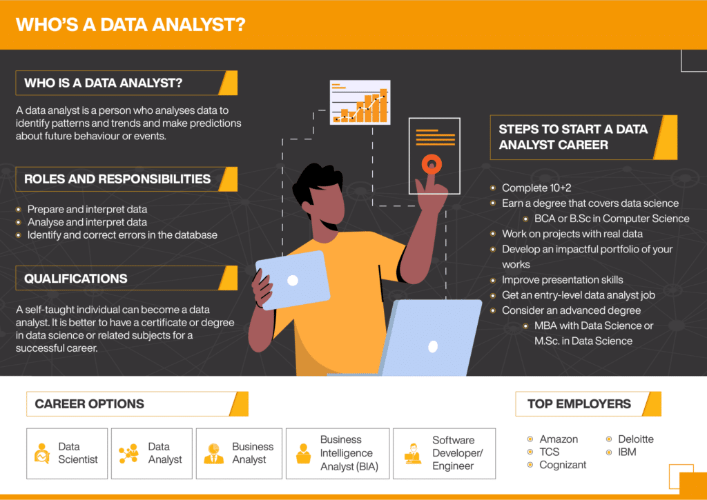 Who is a data analyst?