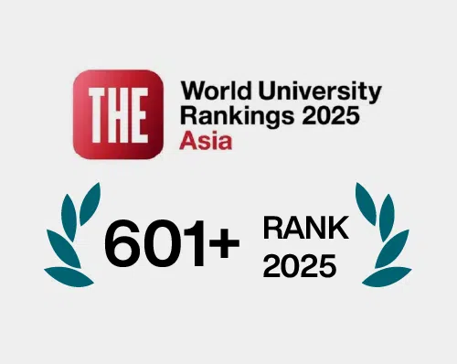 #601+ in Asia University Rankings (2025)