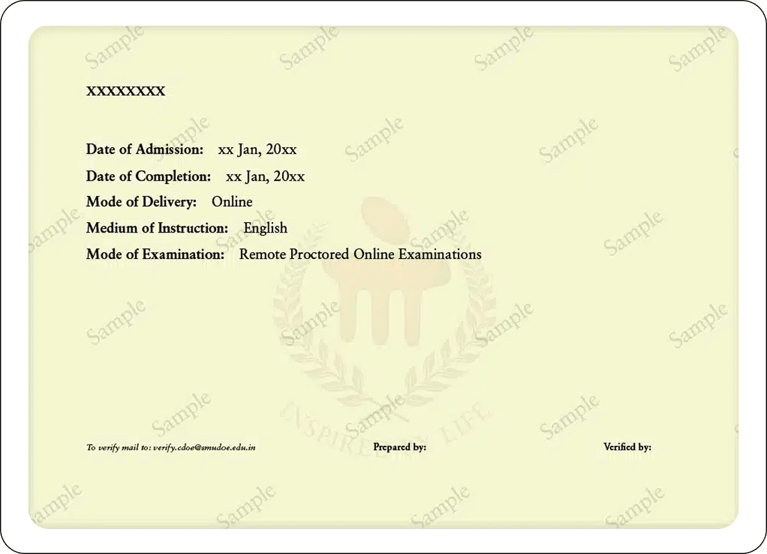 Certificate Image