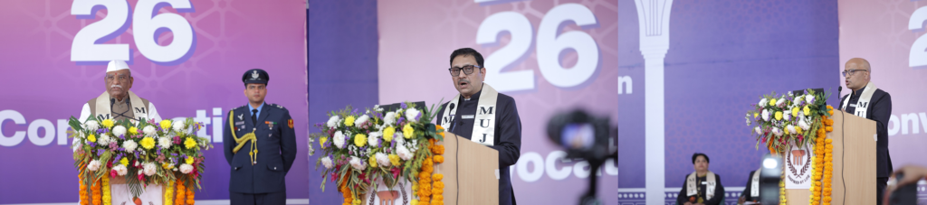 Key Dignitaries on the Dias