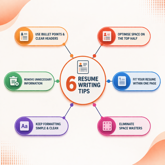 6 Resume tips to stand out in the recruiter scan