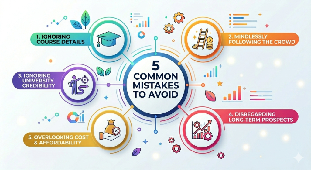 Common Mistakes to Avoid While Choosing a Course