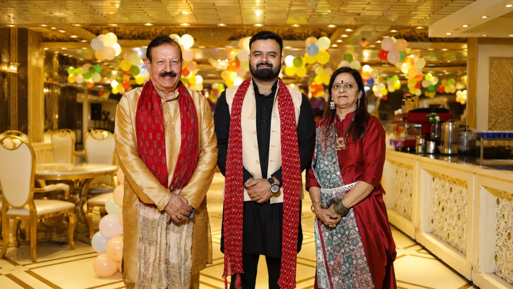 Sarika Nanda with her family