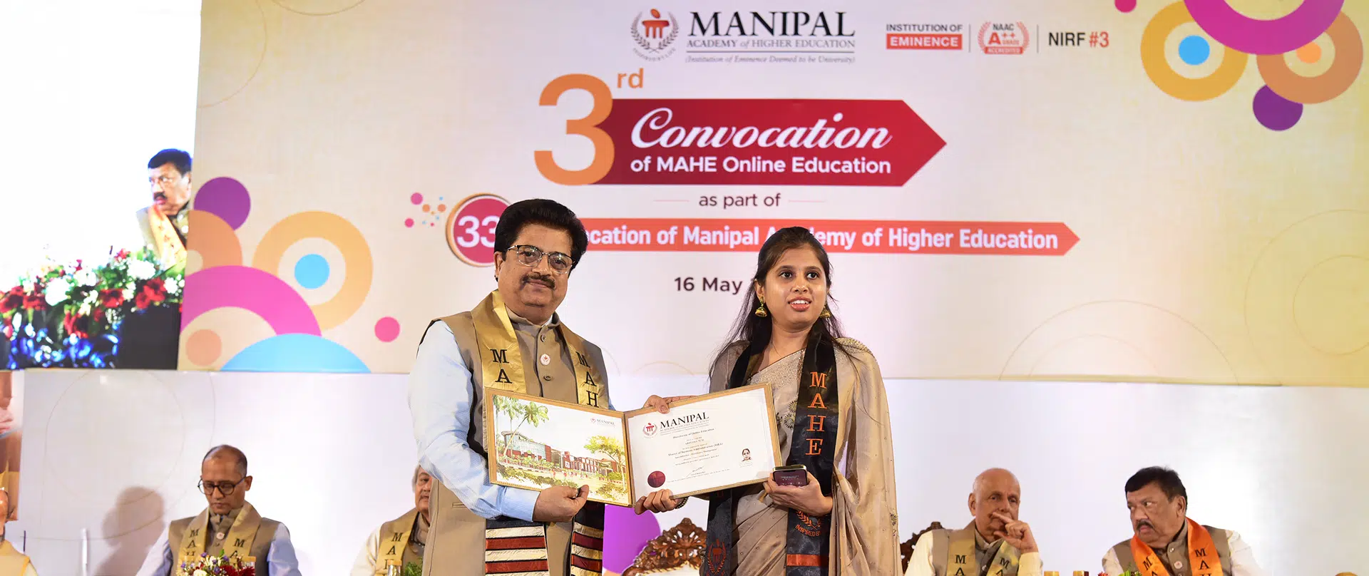 Turning Ambition into Achievement: Moments from the 3rd Convocation of MAHE Online