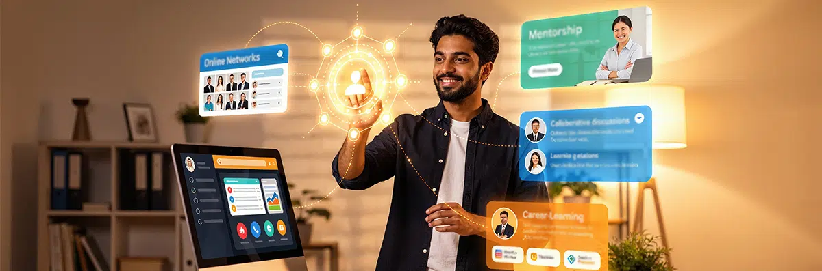 Learning Beyond the Classroom: How Digital Communities Support Career Growth 