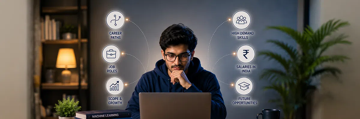 AI and Machine Learning (AI & ML) Career Guide: Paths, Jobs, Scope & Salaries in India